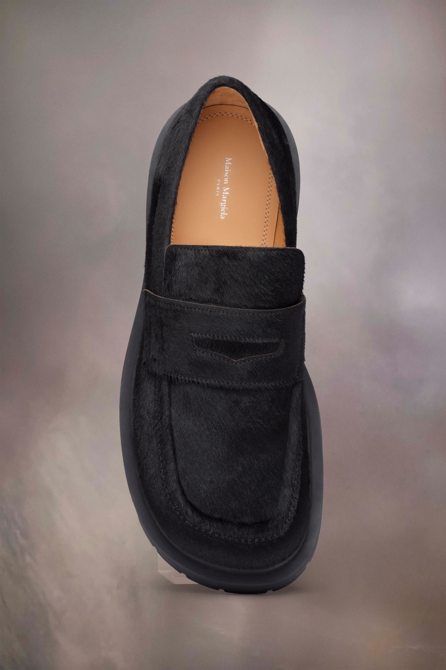 Tenis Planos Maison Margiela Ivy Loafers Hombre Negros | 578406UHJ