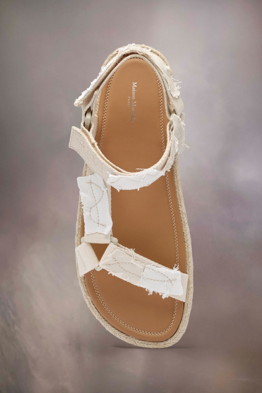 Tenis Planos Maison Margiela Patchwork Lona Senderismo Sandals Mujer Blancos | 023851DOM