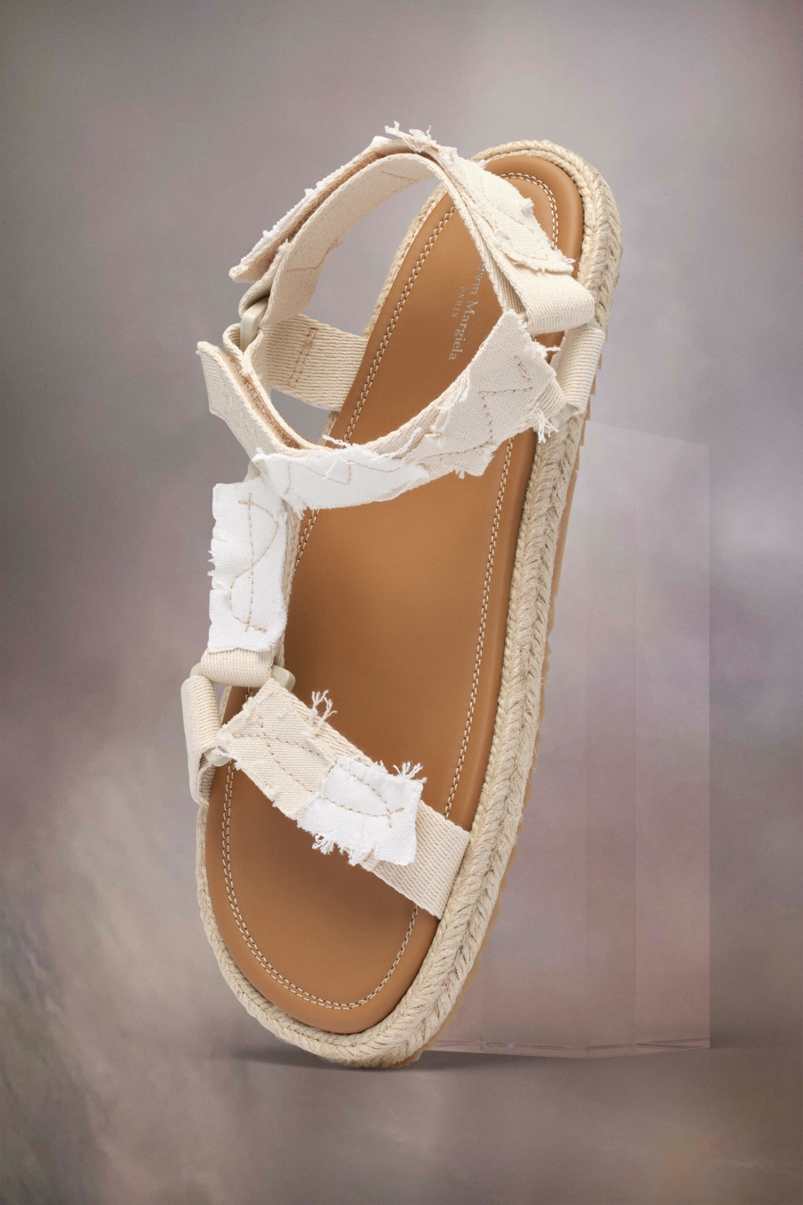 Tenis Planos Maison Margiela Patchwork Lona Senderismo Sandals Mujer Blancos | 023851DOM