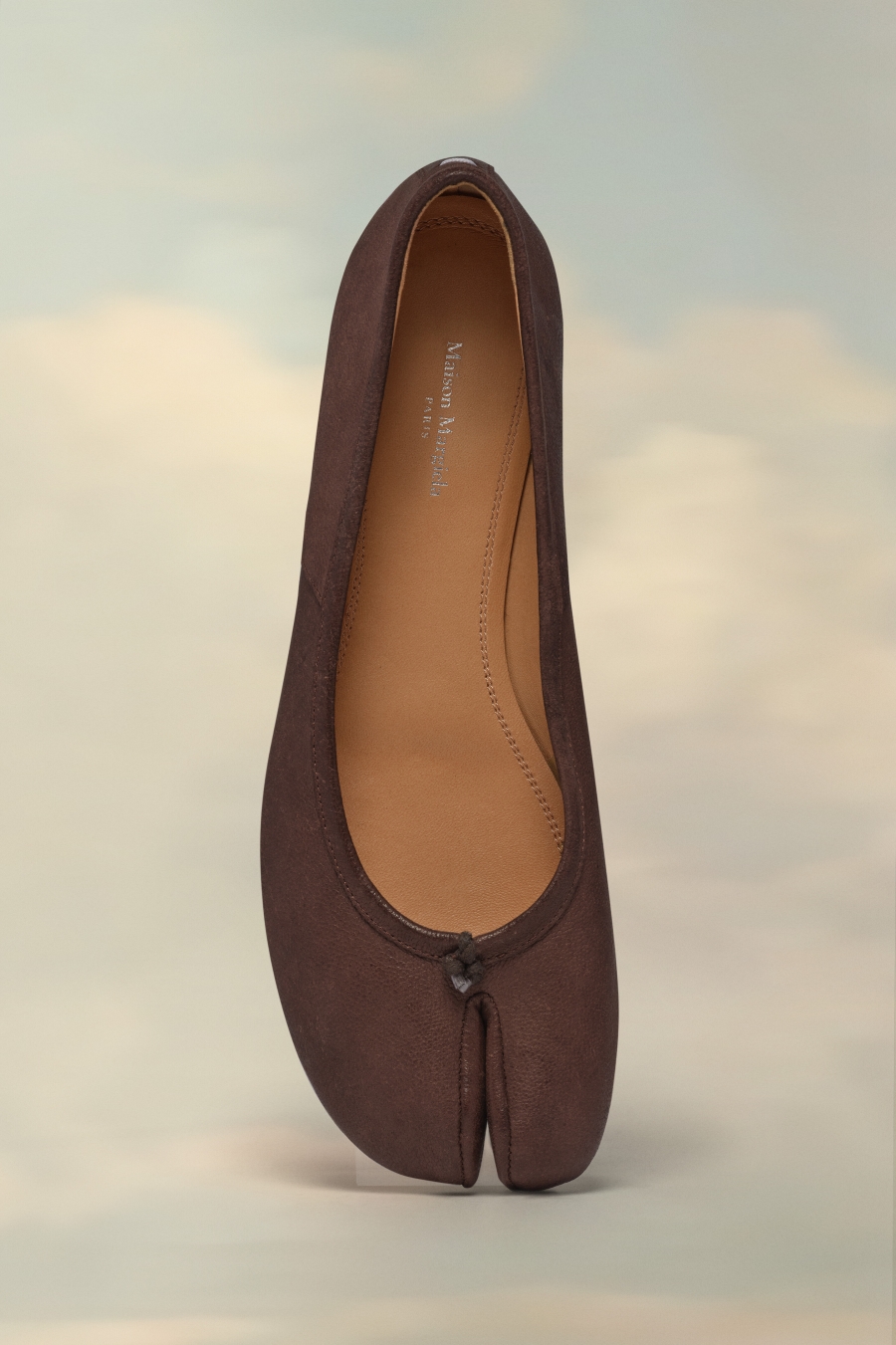 Tenis Planos Maison Margiela Tabi Ballerina Mujer Walnut | 235610JIZ