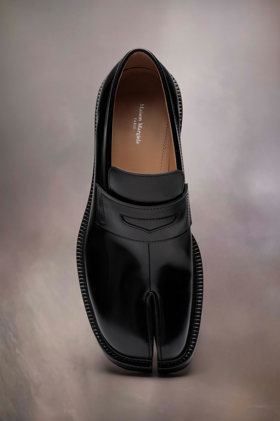 Tenis Planos Maison Margiela Tabi Loafers Mujer Negros | 160523JPY