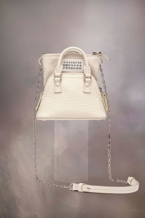 Bolsa De Hombro Maison Margiela 5ac Classique Baby Hombre Blancos | 213708BLH