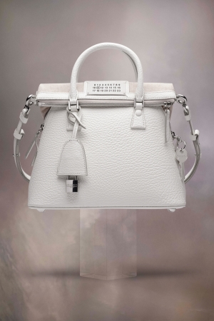 Bolsa De Hombro Maison Margiela 5ac Classique Mini Mujer Blancos | 501238JXO