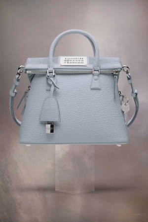 Bolsa De Hombro Maison Margiela 5ac Classique Mini Mujer Blancos | 607219HCQ