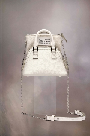 Bolsa De Hombro Maison Margiela 5ac Classique Baby Mujer Blancos | 715940SWN