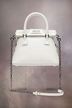 Bolsa De Hombro Maison Margiela 5ac Classique Micro Mujer Blancos | 728563ZKB