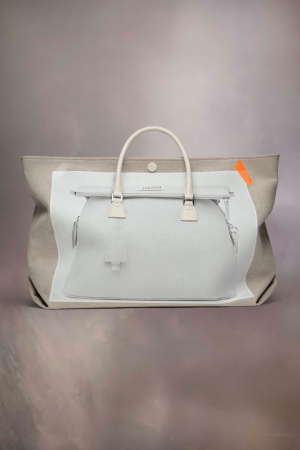 Bolsa De Hombro Maison Margiela Trompe L'oeil 5ac Shopping Mujer Grises | 347951DQO