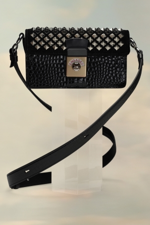 Bolsas De Mano Maison Margiela New Lock Horizontal Mujer Negros | 502178FDL