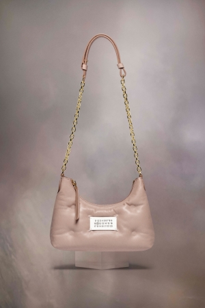 Bolsos Cruzados Maison Margiela Glam Slam Hobo Micro Mujer Blancos | 307524LBP