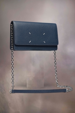 Carteras Maison Margiela Recicla Chain Mujer Azules | 912680RMX