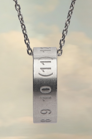 Joyería Maison Margiela Numerical Ring Necklace Hombre Amarillos | 903781YVZ