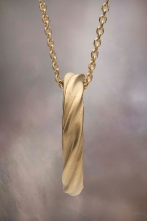 Joyería Maison Margiela Timeless Ring Necklace Mujer Amarillos | 349807HXG