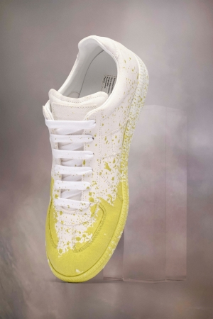 Tenis Maison Margiela Paint Replica Sneakers Hombre Blancos | 372458BIQ